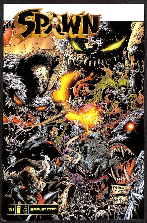 Spawn #151 Wraparound Cover Spawn's Enemies VFN+0