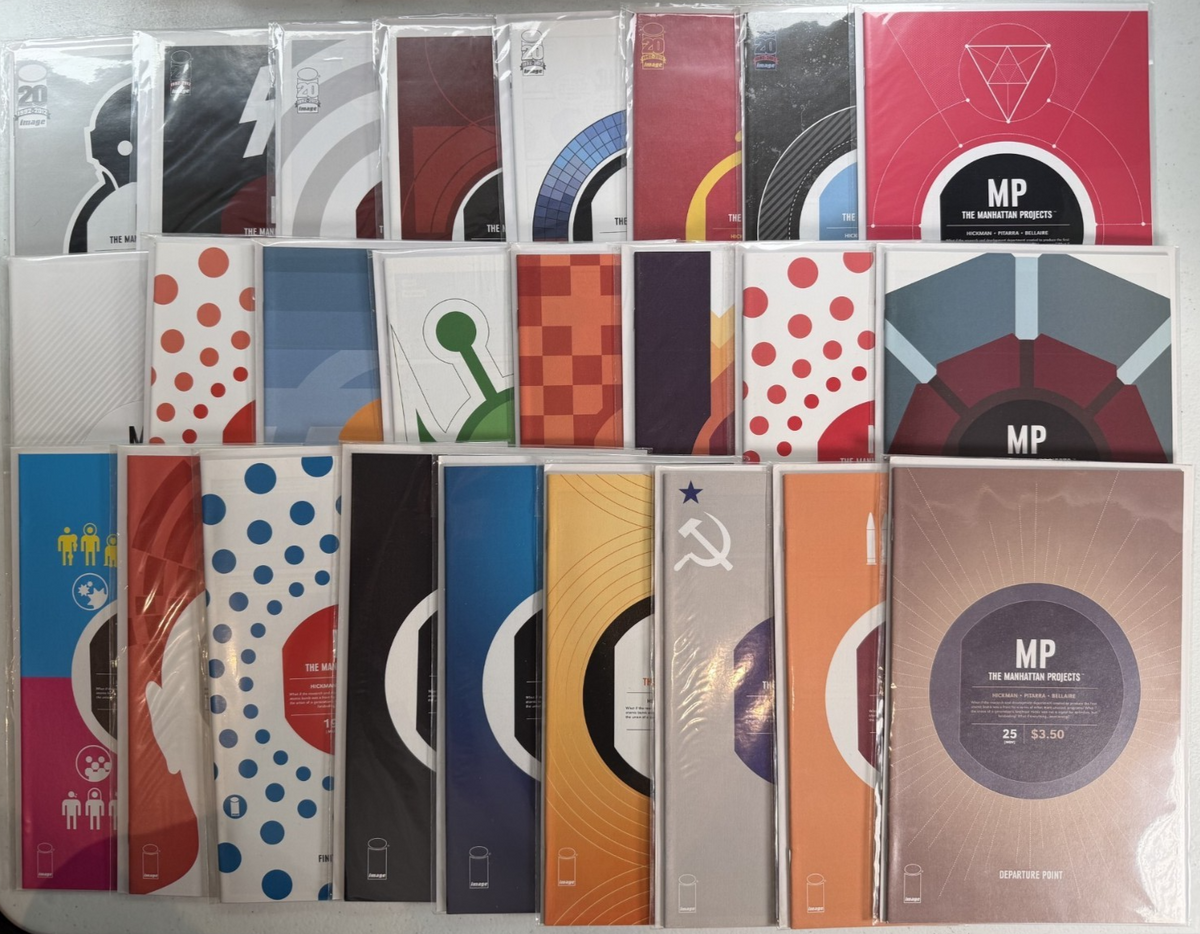 Manhattan Projects #1-25 Complete Set 1st Prints NM0