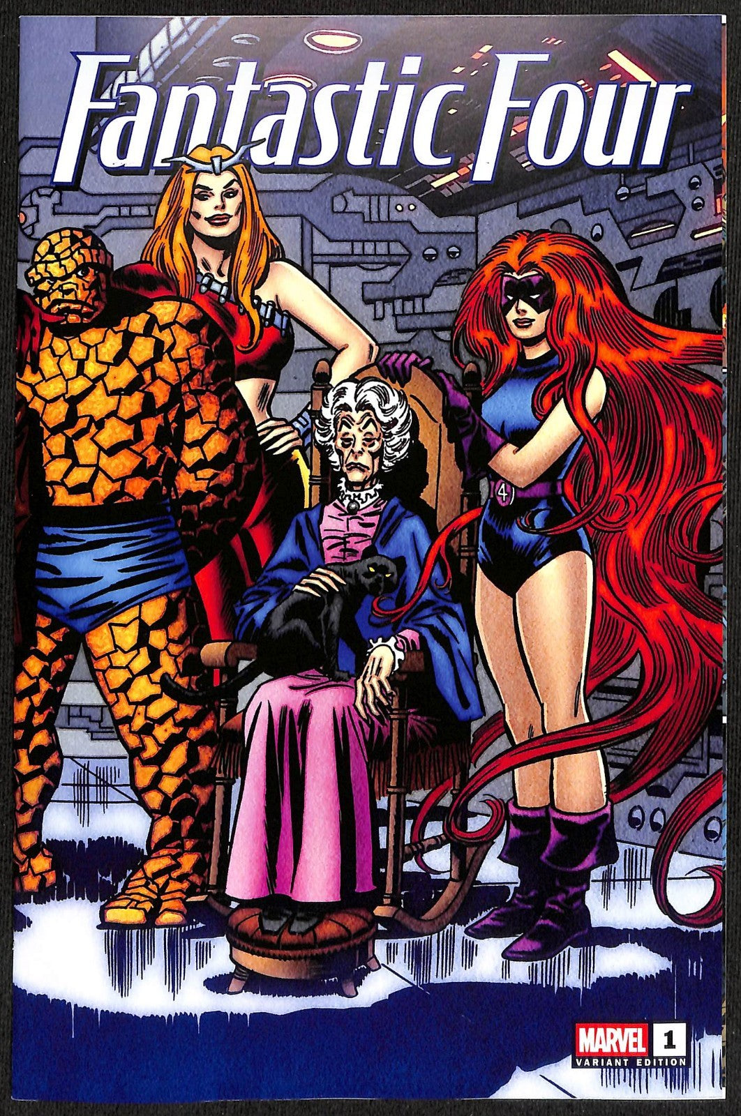 Fantastic Four #1 John Buscema 1:50 Hidden Gem Wraparound Variant0