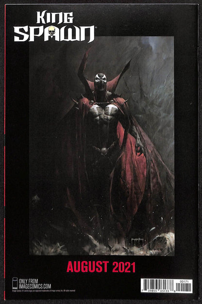 Spawn's Universe #1 Greg Capullo 1:50 Sketch Variant1