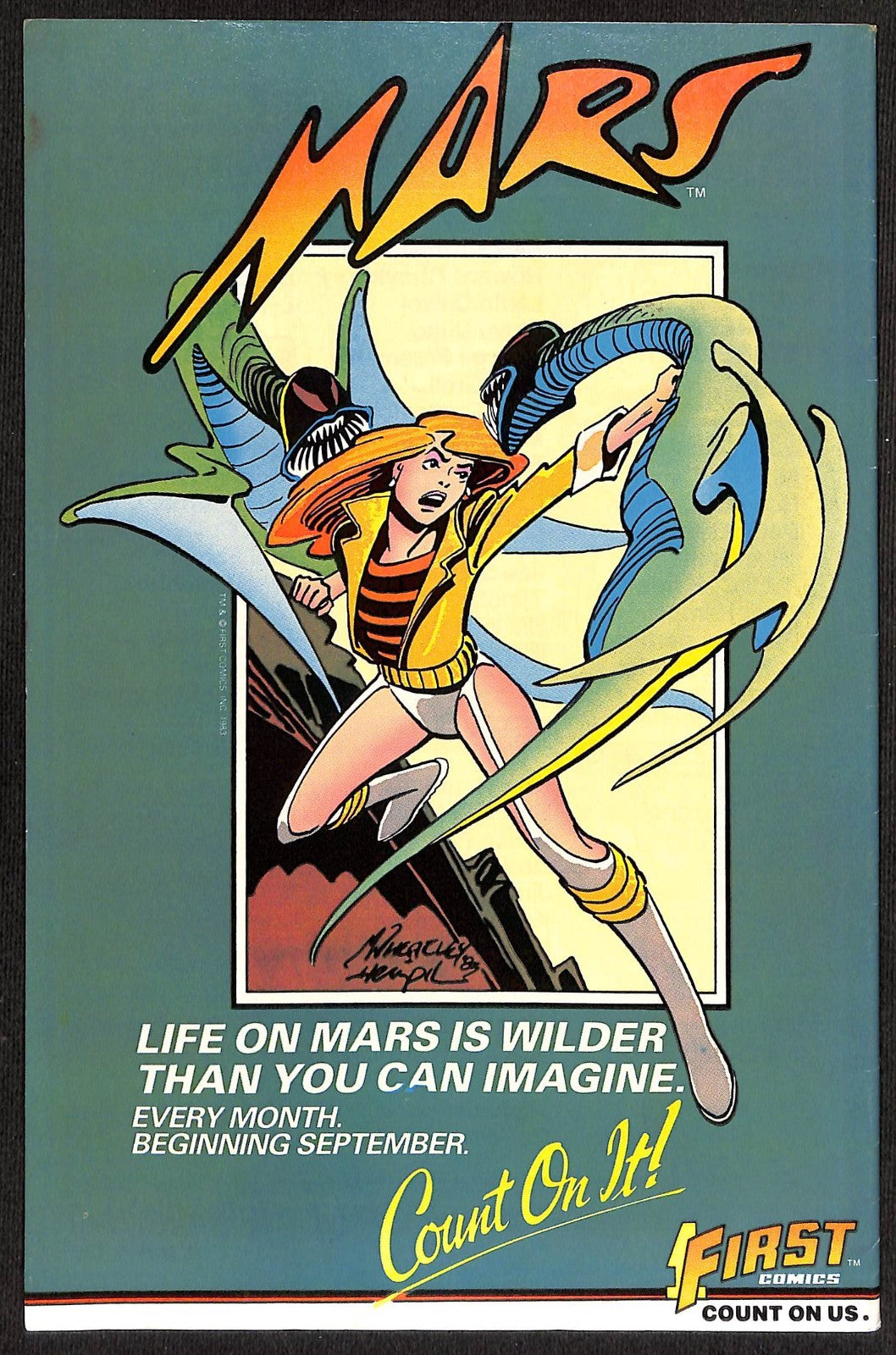 Starslayer #10 1st Full Appearance of Grimjack VFN+1