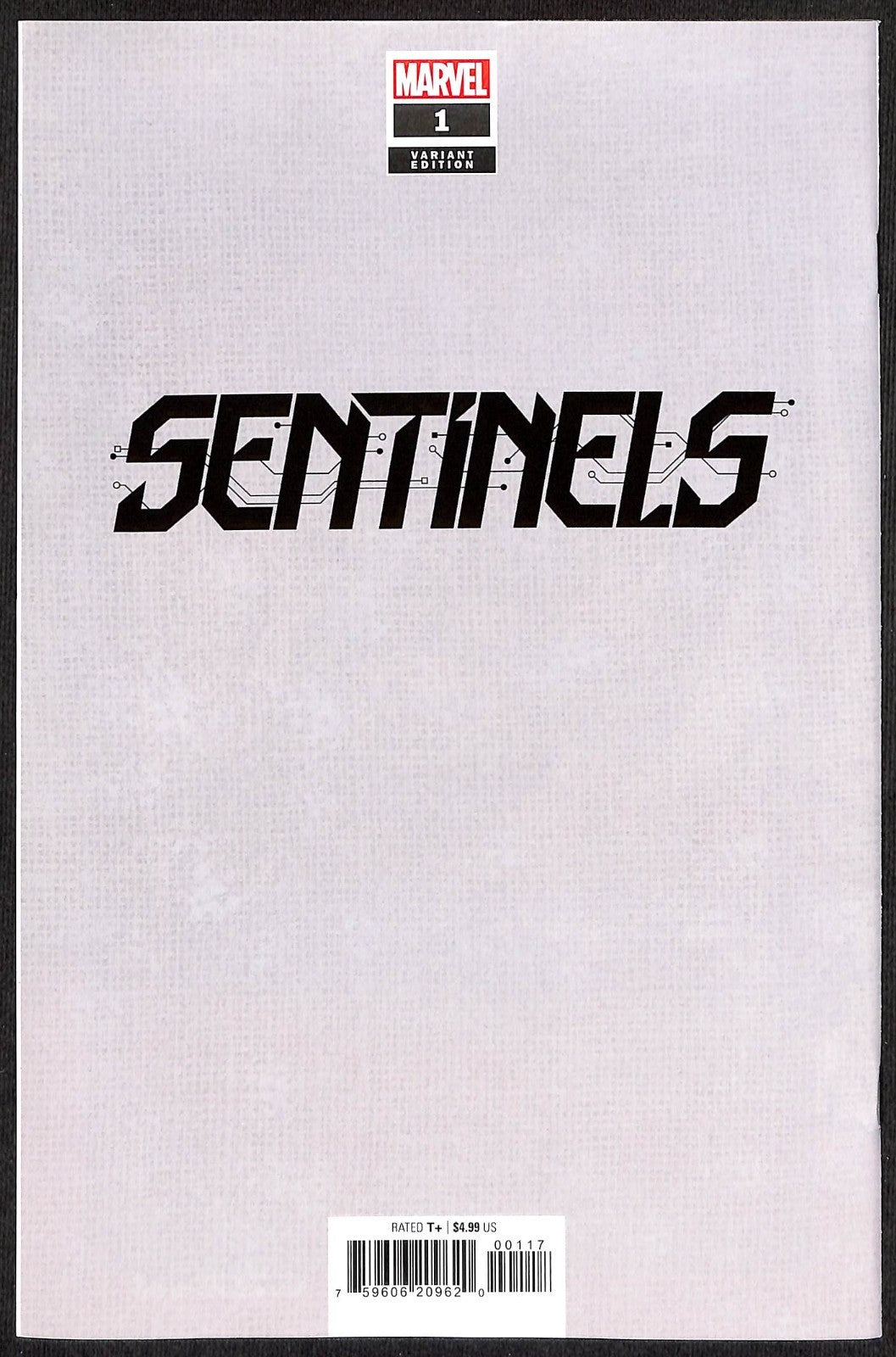 Sentinels #1 Jeremy Wilson 1:100 Virgin Variant1