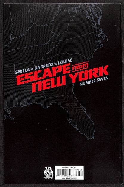 Escape from New York #7 Mike Choi 1:25 Virgin Variant1
