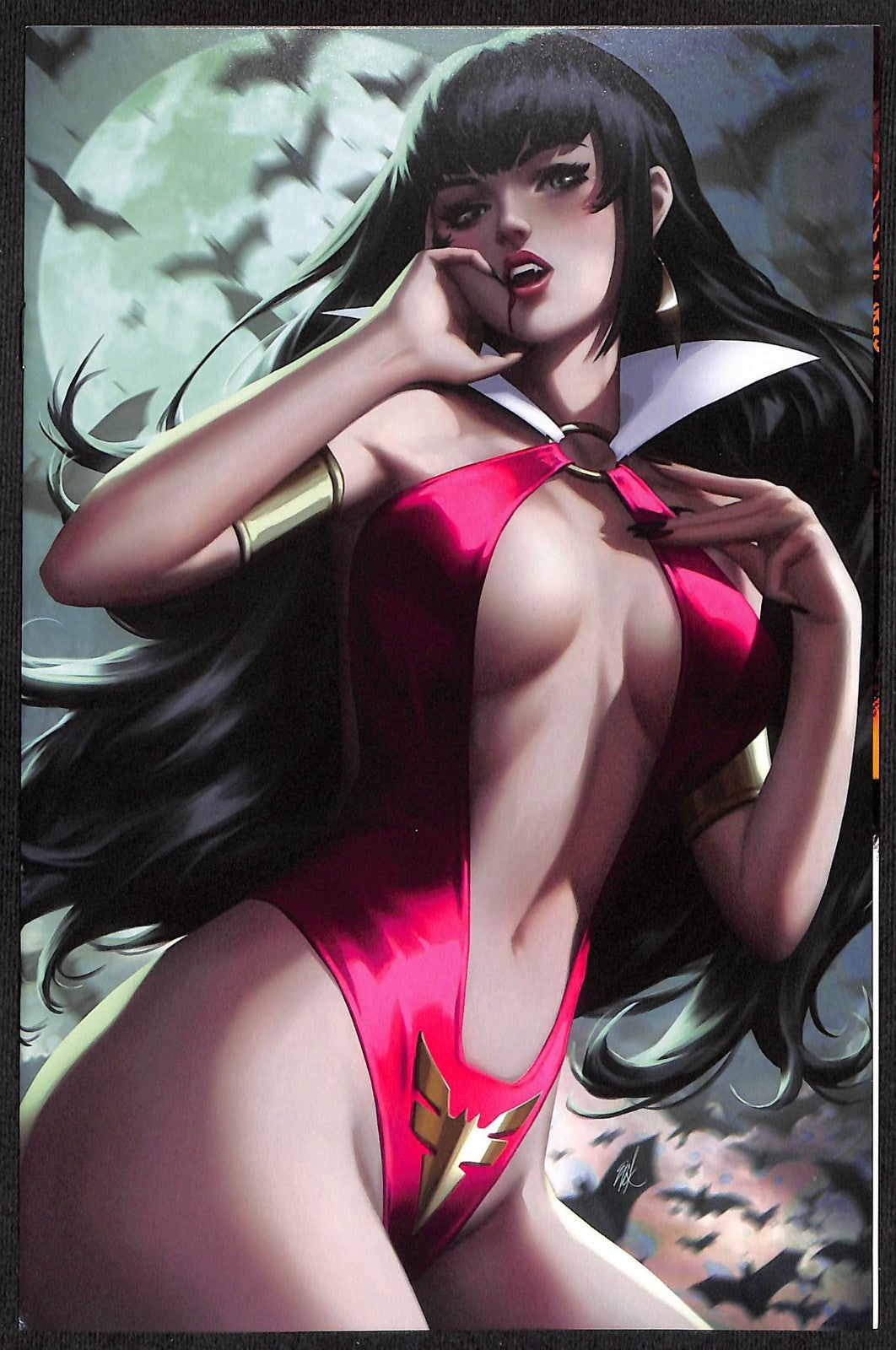 Vampirella Dark Reflections #5 NYCC Ejikure Virgin Variant Ltd 400 with COA0