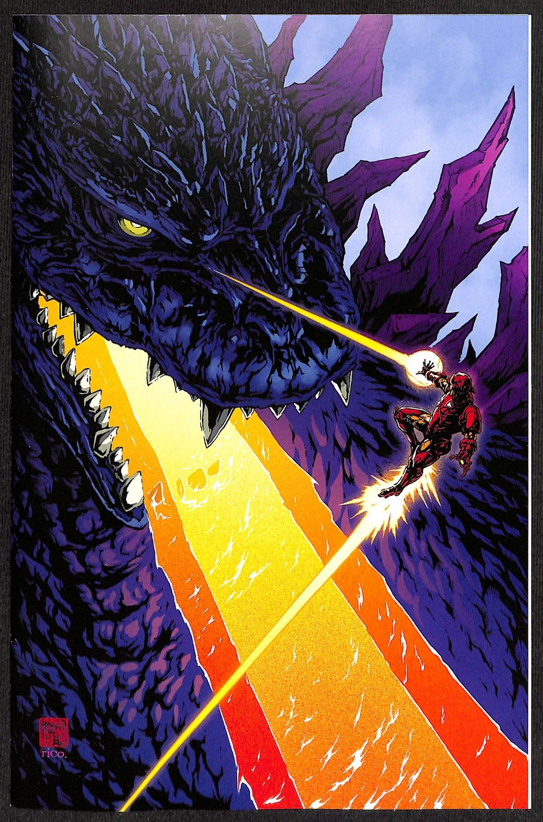 Godzilla vs. Avengers #1 Takashi Okazaki 1:25 2nd Print Variant0