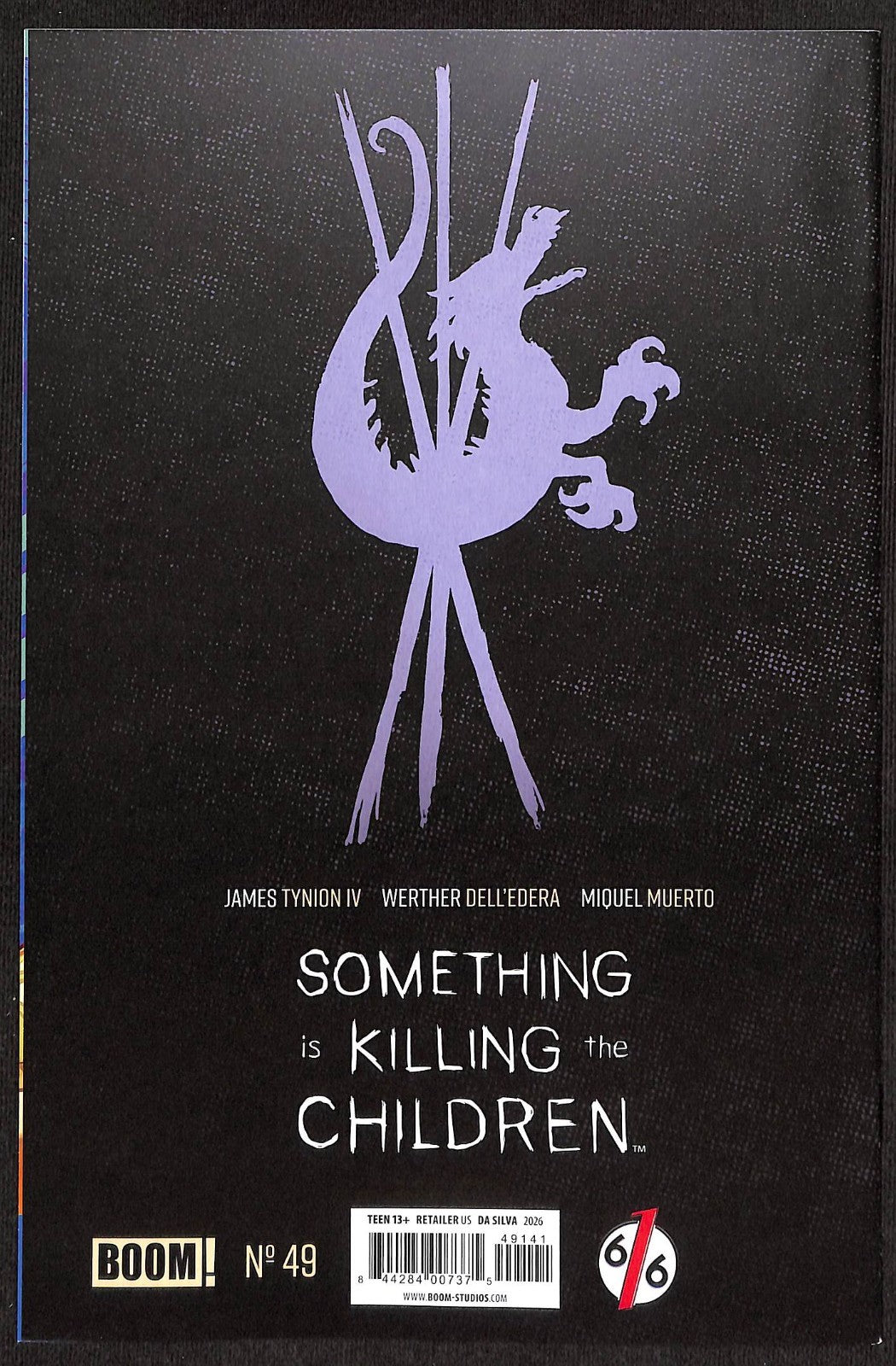 Something is Killing the Children #49 Tiago Da Silva Virgin Variant Ltd 5001