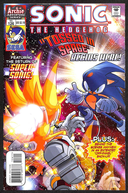 Sonic the Hedgehog #126 NM0