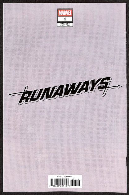 Runaways #1 Ejikure 1:50 Virgin Variant1