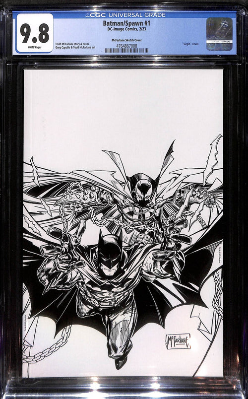 Batman Spawn #1 Todd McFarlane 1:250 Virgin Variant CGC 9.80