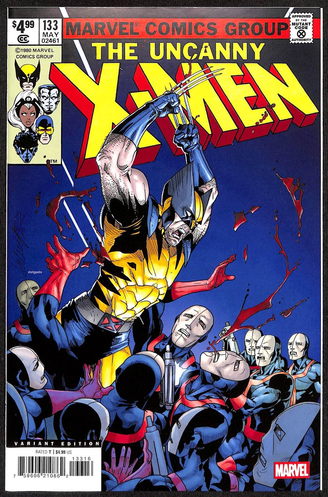 Uncanny X-Men #133 Facsimile Edition Salvador Larroca 1:25 Variant0