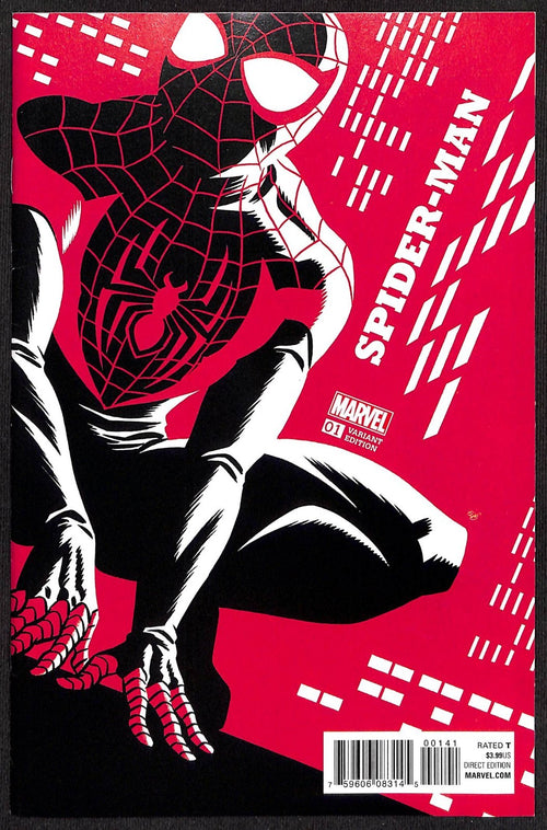 Spider-Man #1 Michael Cho 1:20 Variant Origin of Miles Morales0