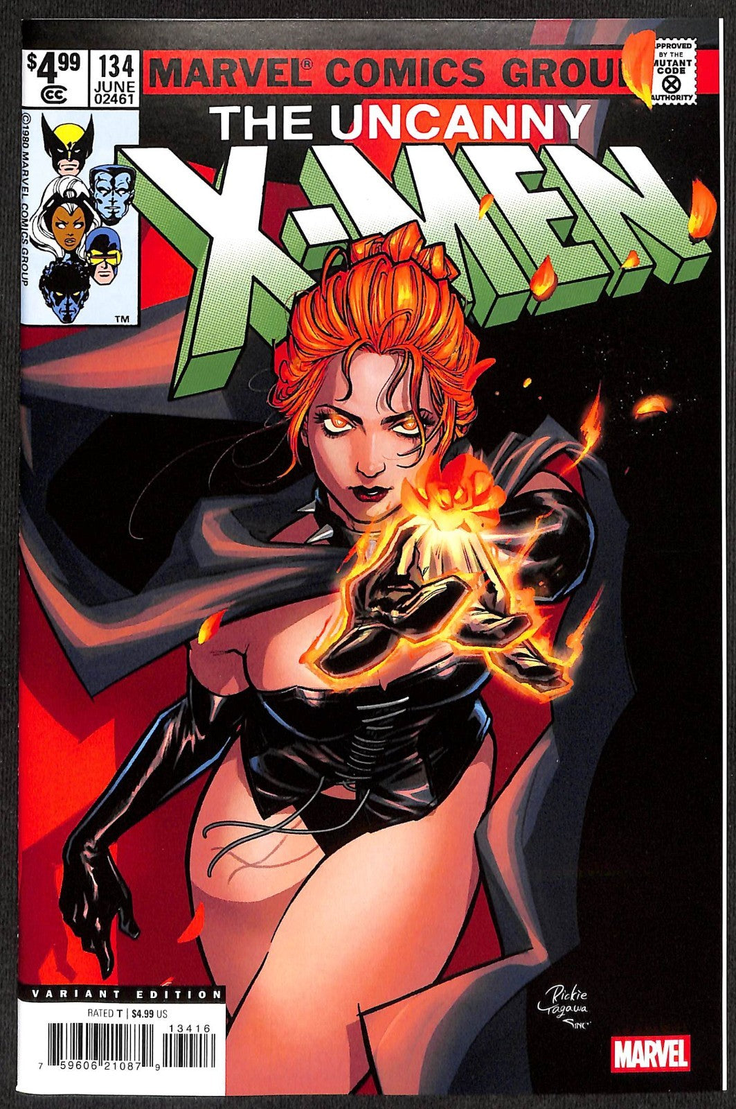 Uncanny X-Men #134 Facsimile Edition Rickie Yagawa 1:25 Variant0
