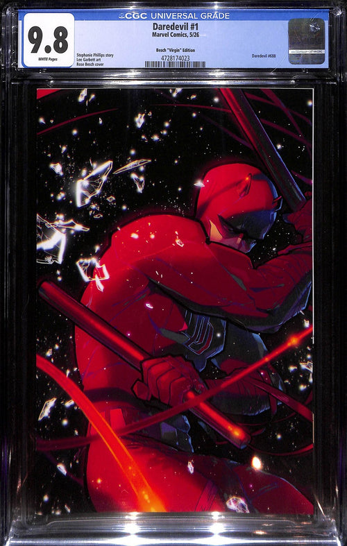Daredevil #1 Rose Besch 1:100 Variant CGC 9.80