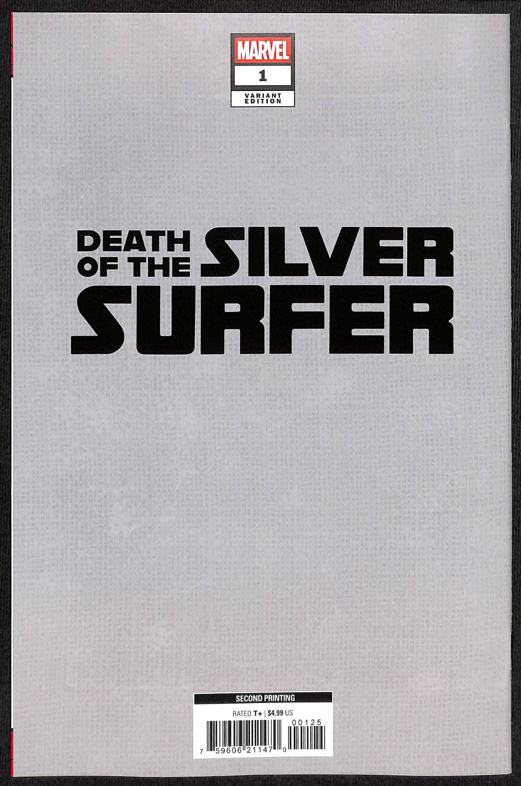 Death of the Silver Surfer #1 Tradd Moore 1:25 2nd Print Variant1