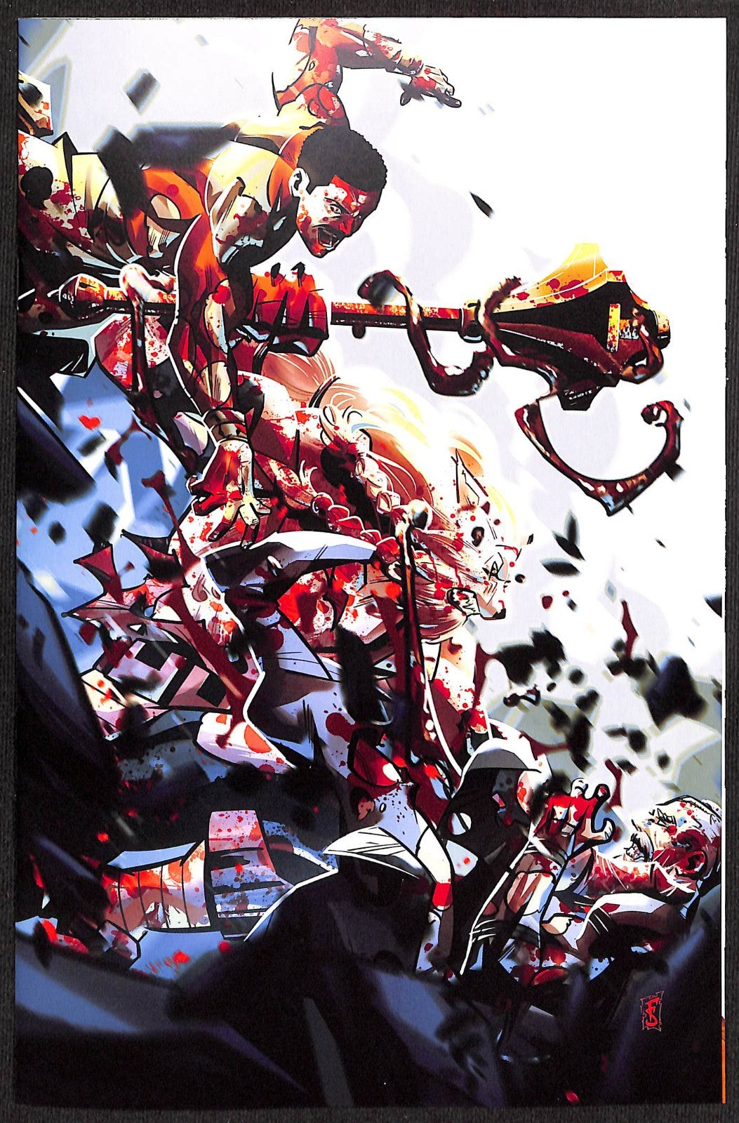 Invincible Battle Beast #12 Federico Sabbatini Fan Expo Virgin Variant Ltd 6660