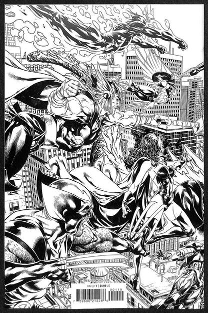 Godzilla Destroys the Marvel Universe #1 Mark Brooks 2nd Print 1:25 Variant1