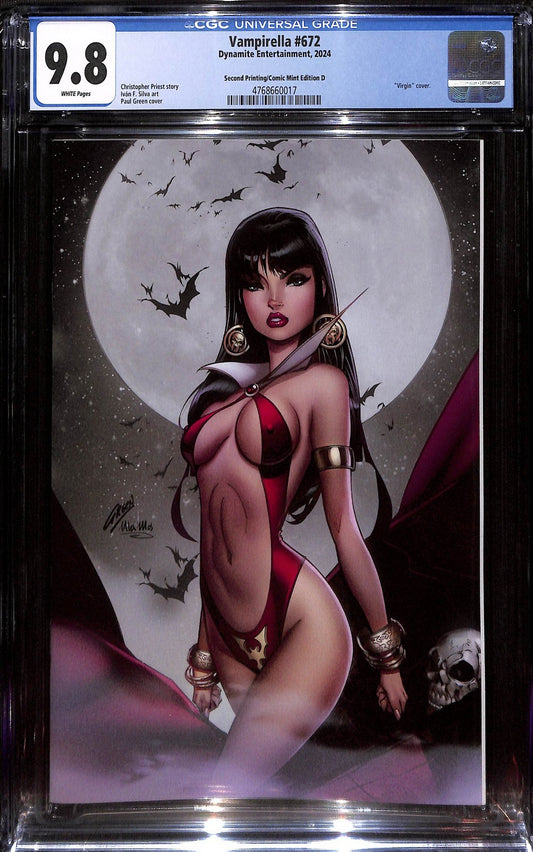 Vampirella #672 Paul Green Virgin Variant Ltd 300 CGC 9.80