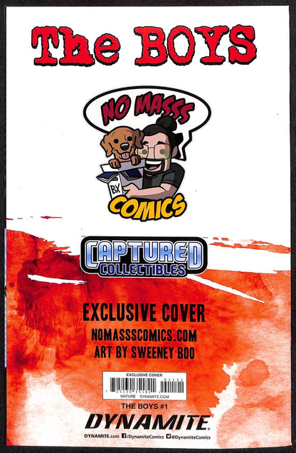 The Boys #1 Sweeney Boo Virgin Variant Ltd 350 with COA1