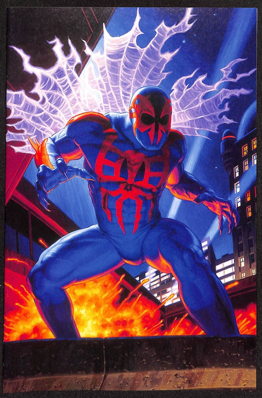 Symbiote Spider-Man 2099 #4 Greg Hildebrandt 1:50 Masterpieces Variant0