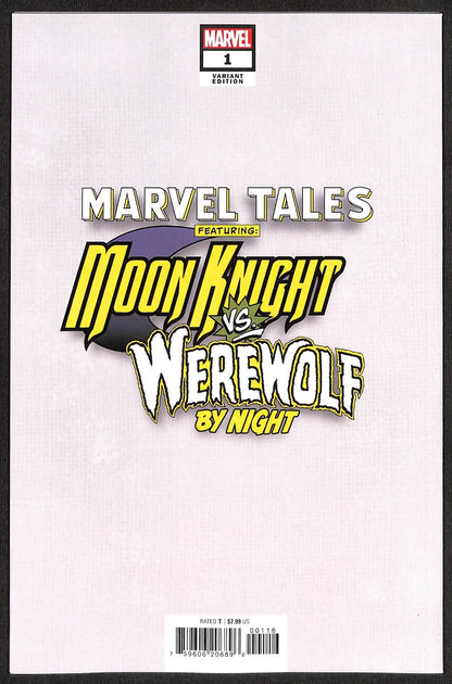 Moon Knight vs. Werewolf by Night Marvel Tales #1 Bradshaw 1:50 Virgin Variant1