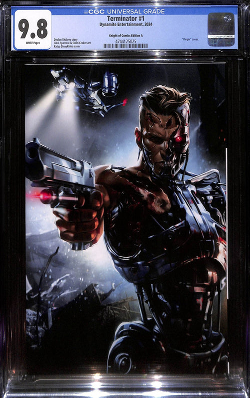 Terminator #1 Katya Sinyukhina NYCC Virgin Variant Ltd 600 CGC 9.80