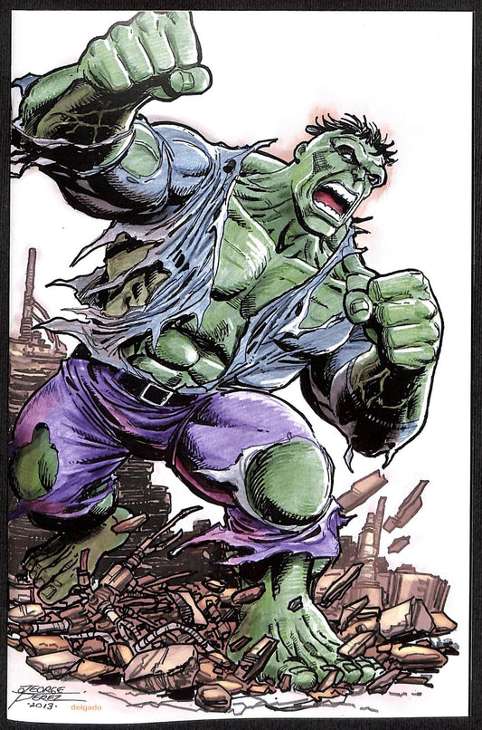 Incredible Hulk #1 (Vol 5) George Perez 1:100 Virgin Variant0