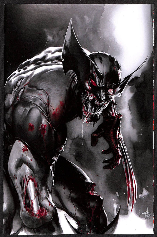 Marvel Zombies Black White and Blood #1 Gabriele Dell'Otto 1:100 Virgin Variant0