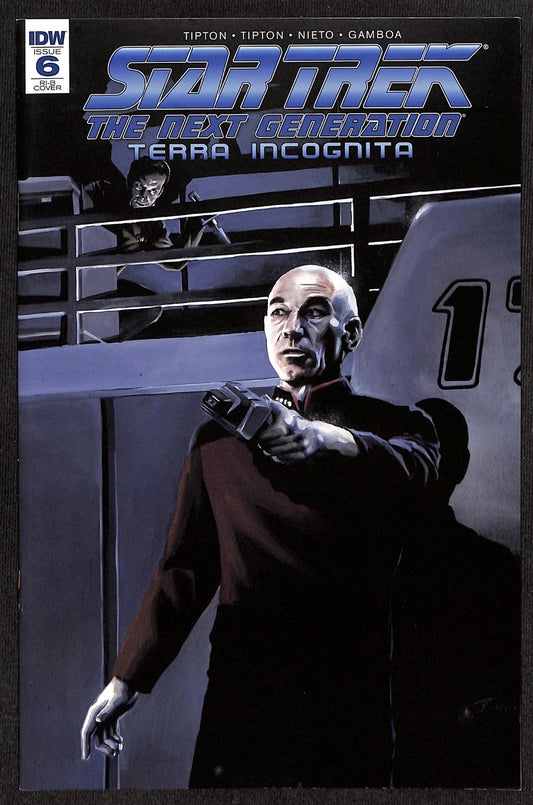 Star Trek The Next Generation Terra Incognita #6 J. K. Woodward 1:25 Variant0
