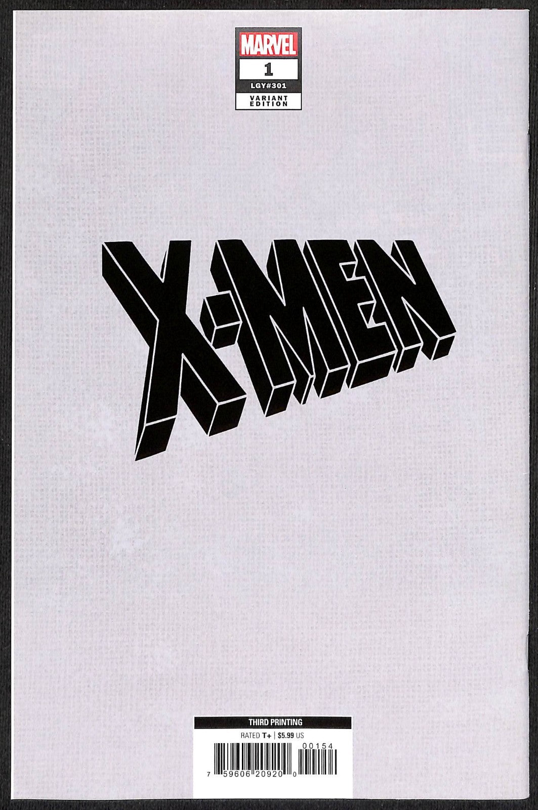 X-Men #1 Ryan Stegman 3rd Print 1:25 Virgin Variant1