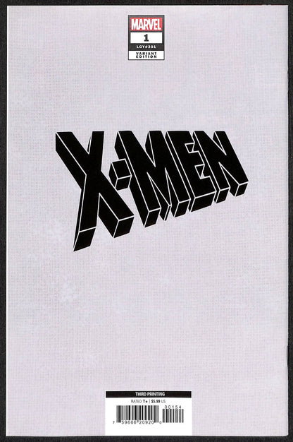X-Men #1 Ryan Stegman 3rd Print 1:25 Virgin Variant1