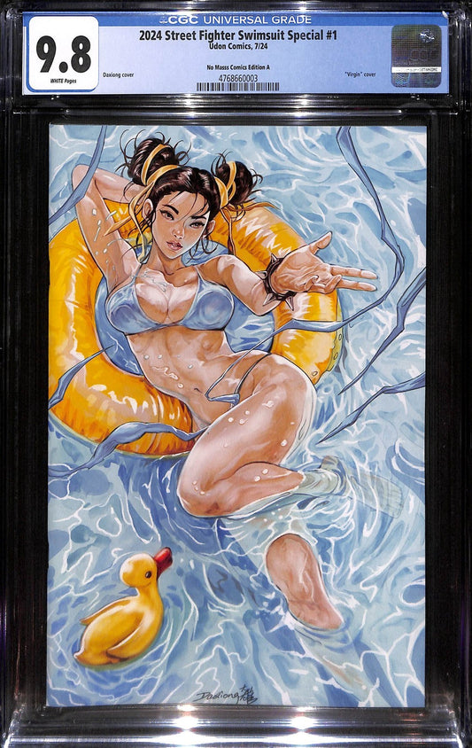 Street Fighter & Friends Swimsuit Special #1 Da Xiong Variant Ltd 400 CGC 9.80