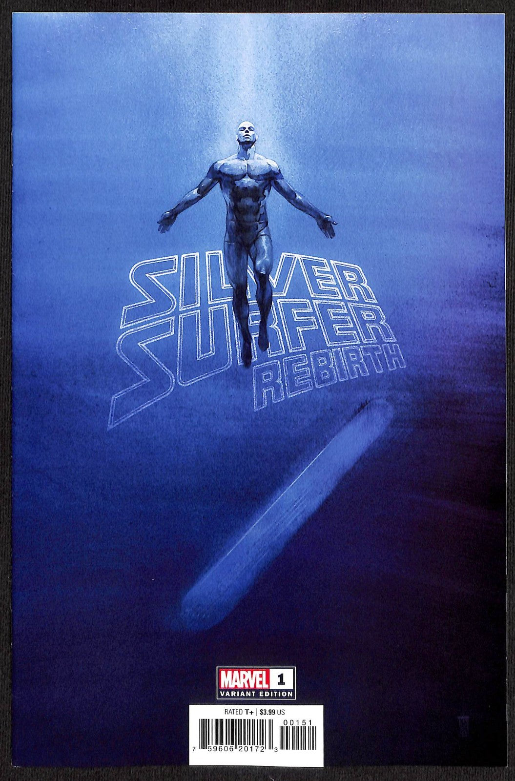 Silver Surfer Rebirth #1 Alex Maleev 1:50 Virgin Variant0