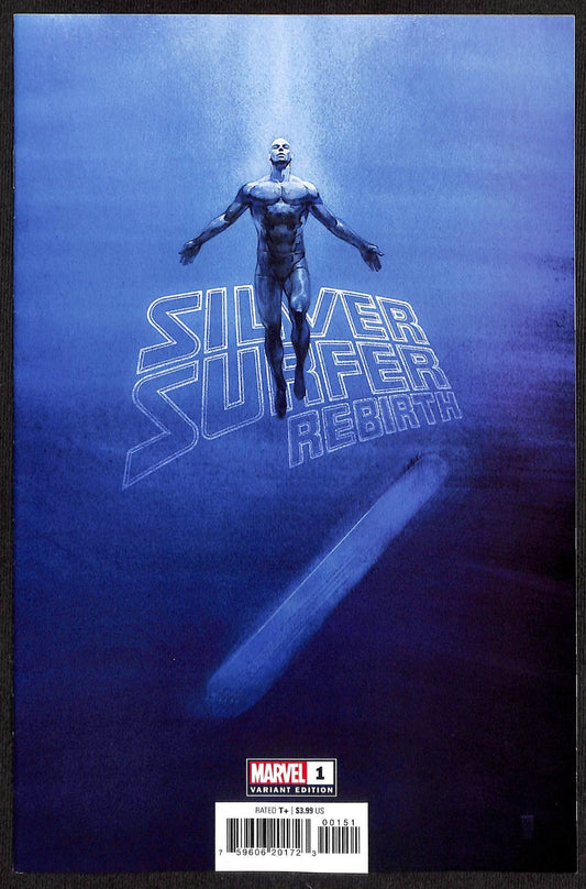 Silver Surfer Rebirth #1 Alex Maleev 1:50 Virgin Variant0