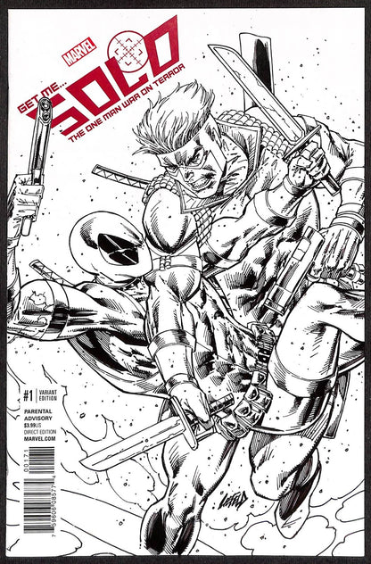 Solo #1 Rob Liefeld 1:100 Virgin Variant0