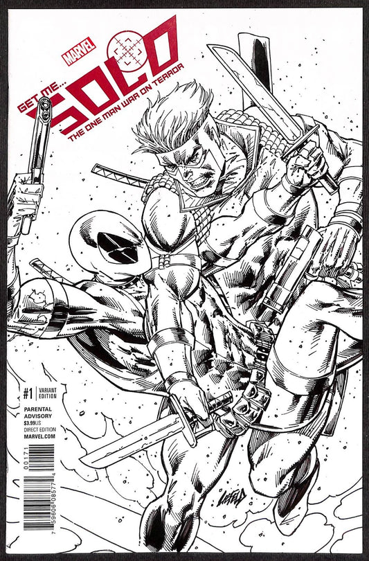 Solo #1 Rob Liefeld 1:100 Virgin Variant0