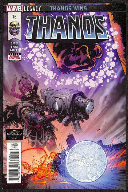 Thanos #16 1st Print Origin of Cosmic Ghostrider0