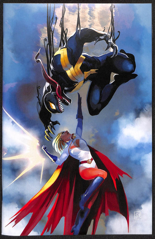 Spider-Man Superman #1 Stephanie Hans Virgin Variant Ltd 500 w /COA0