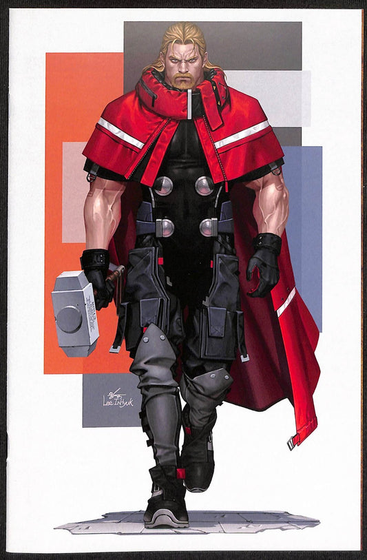 Mortal Thor #4 Inhyuk Lee 1:50 Street-Verse Virgin Variant0