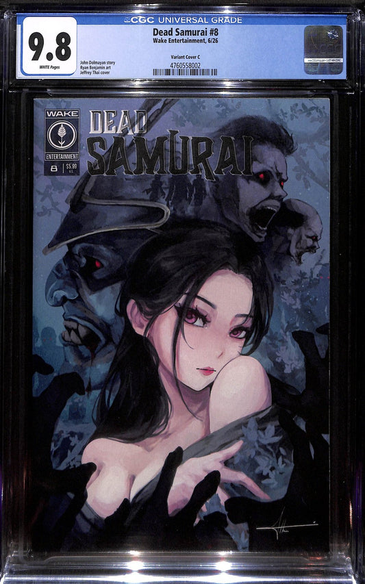 Dead Samurai #8 Jeffrey Thai Variant CGC 9.80