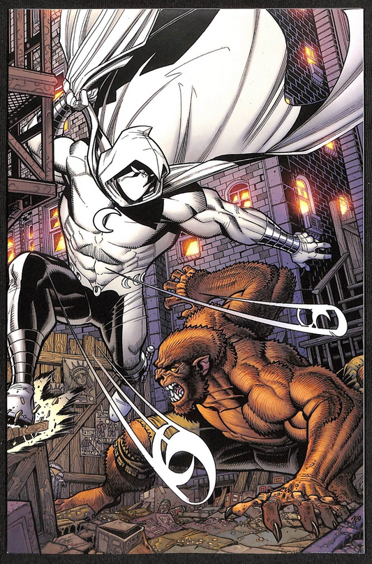 Moon Knight vs. Werewolf by Night Marvel Tales #1 Bradshaw 1:50 Virgin Variant0