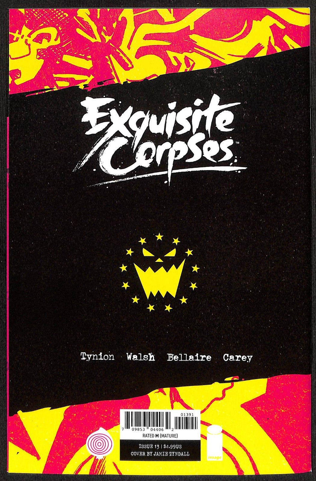 Exquisite Corpses #13 Jamie Tyndall White Virgin variant Ltd 5001