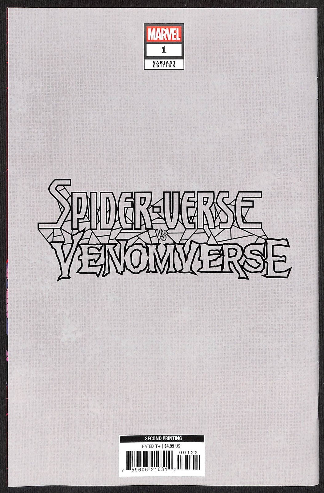 Spider-Verse vs. Venomverse #1 Lesley "Leirix" Li 1:25 2nd Print Virgin Variant1
