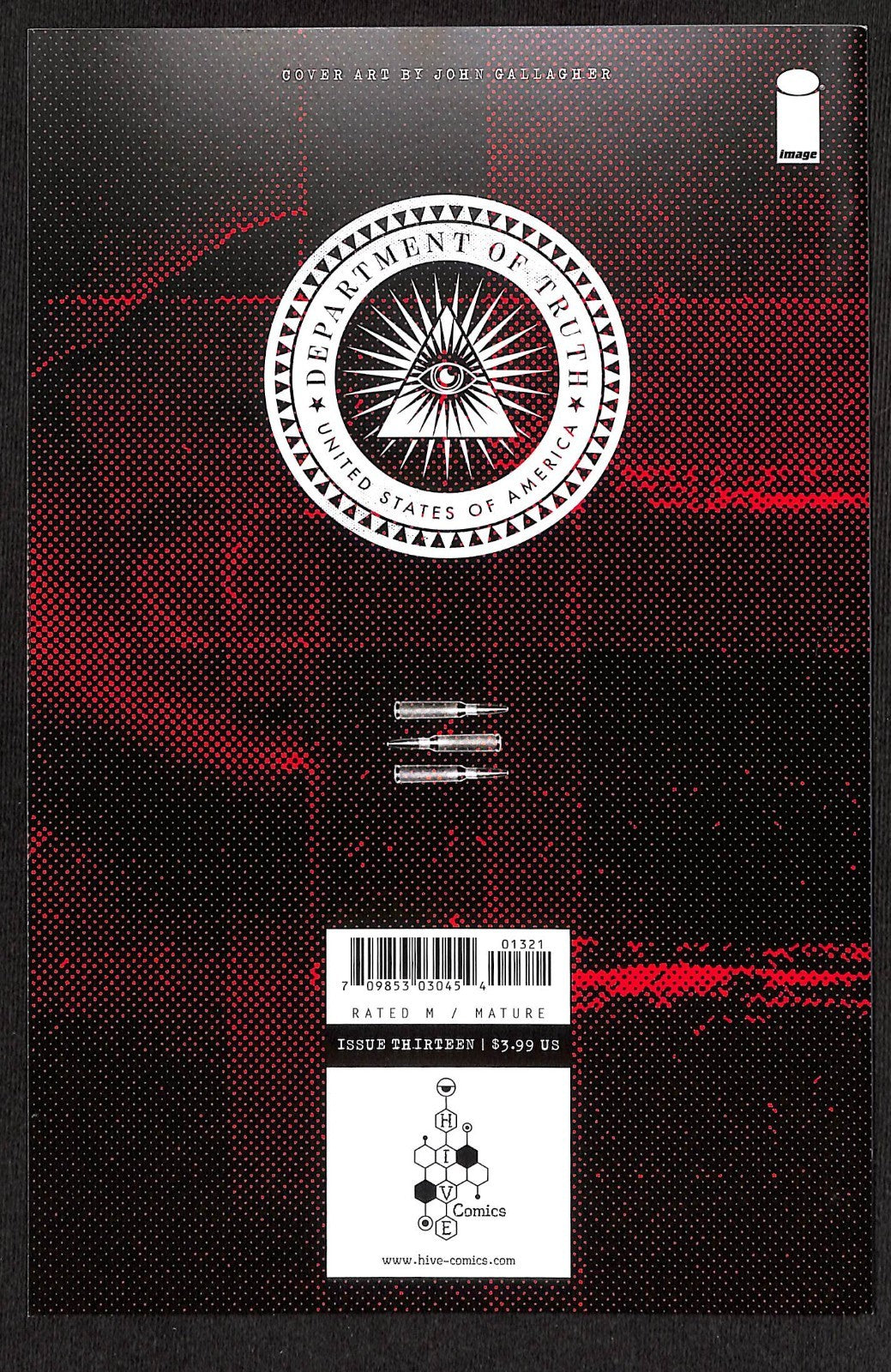 Department of Truth #15 John Gallagher Variant Ltd 7001