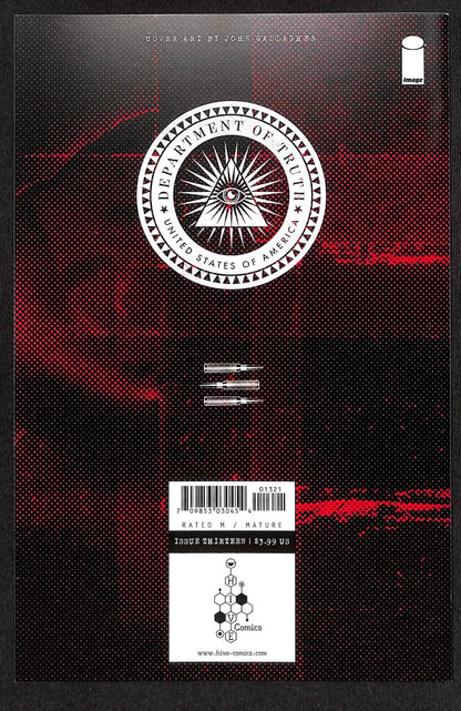 Department of Truth #15 John Gallagher Variant Ltd 7001