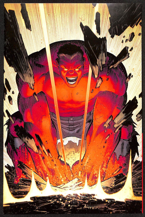 Red Hulk #1 John Romita Jr. 1:100 Virgin Variant0
