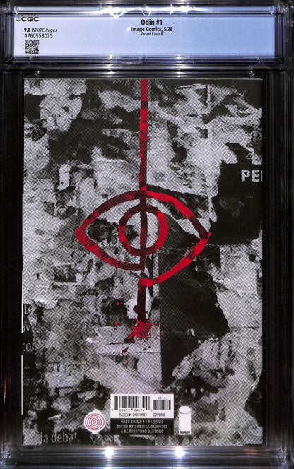 Odin #1 Letizia Cadonici 1:10 Variant CGC 9.81