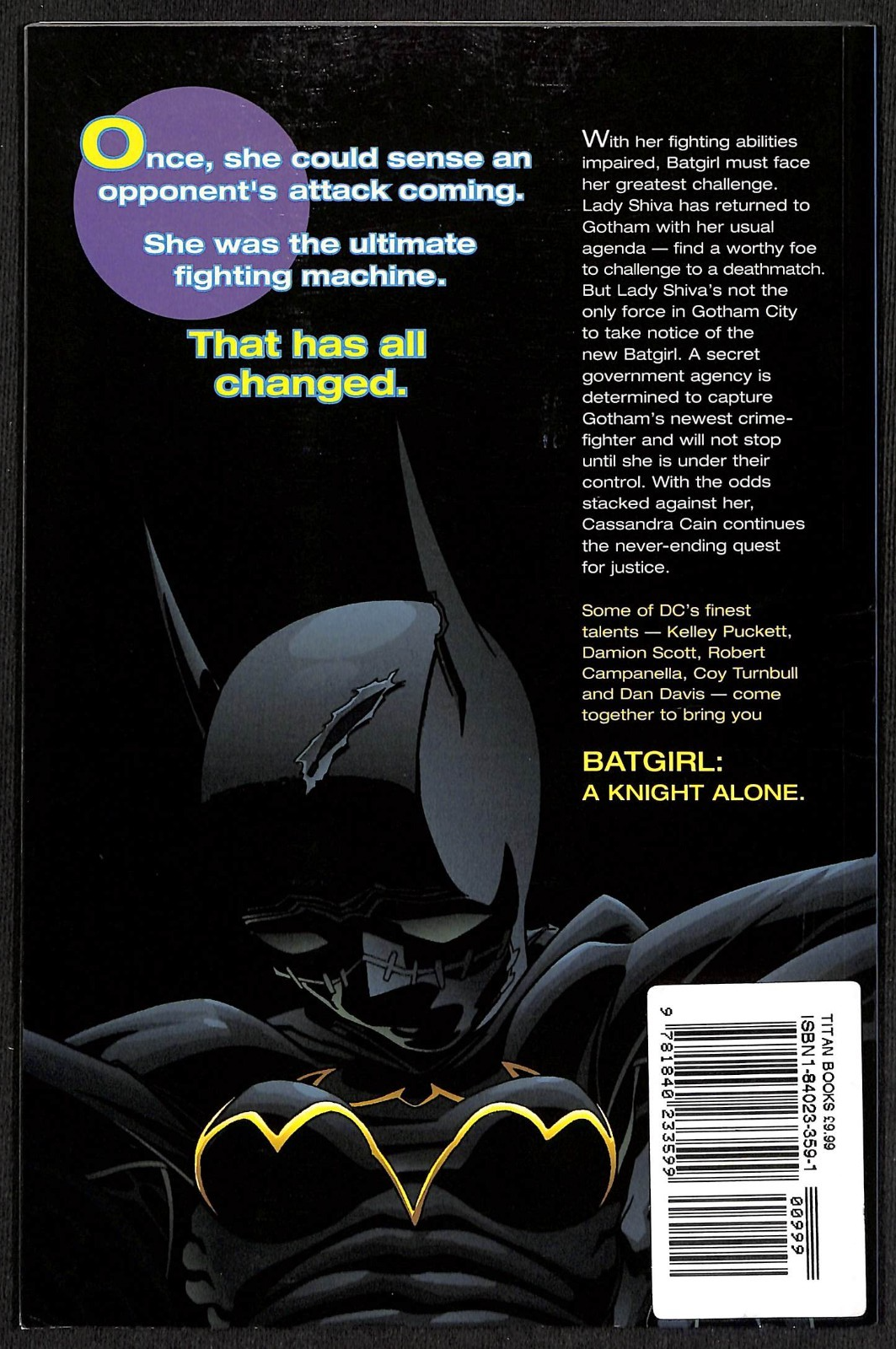 Batgirl: A Knight Alone TPB1