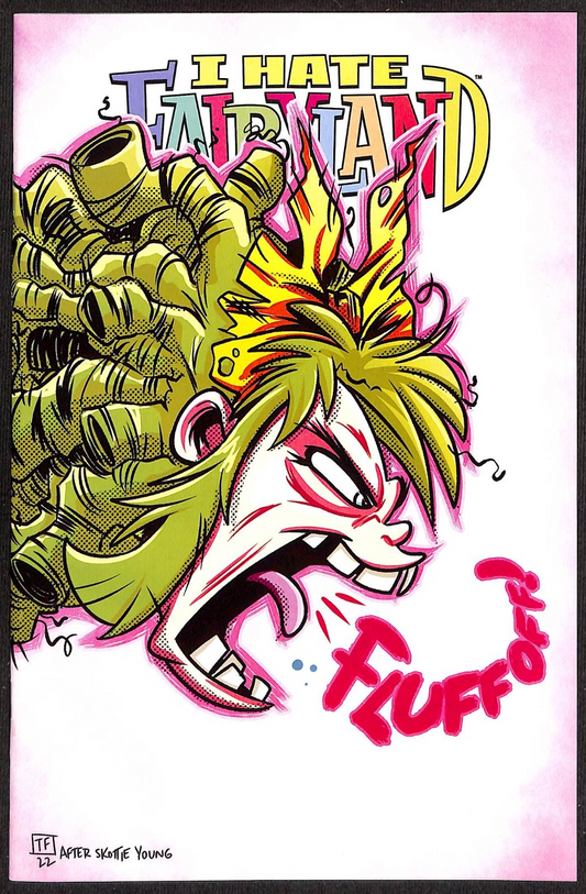 I Hate Fairyland #1 Trish Forstner Fluff Off Venom Homage Variant w/COA Ltd 5000