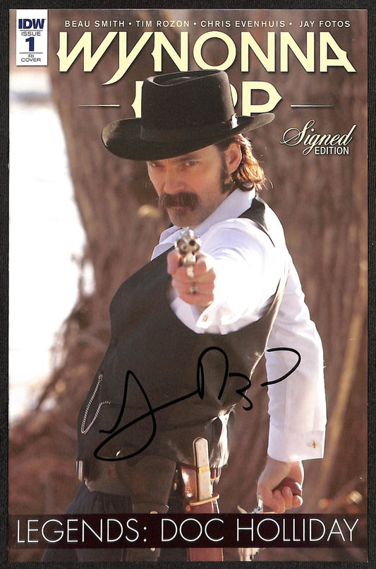 Wynonna Earp Legends #1 Doc Holliday Photo 1:25 Signed Variant HTF0