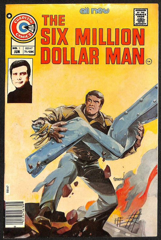 Six Million Dollar Man #1 1st App Steve Austin VFN0
